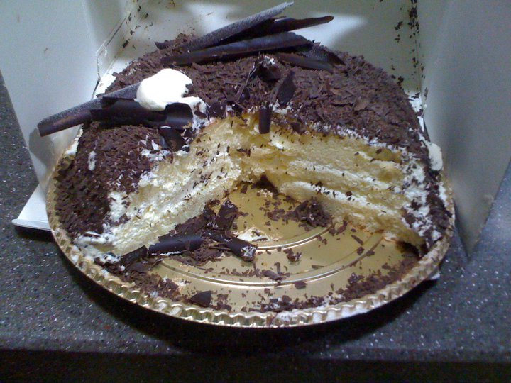 Faulty Black Forest cake