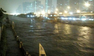 Tonghui Canal flooding