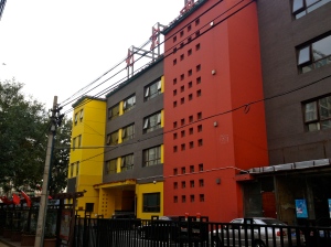 Candy-colored buildings 2