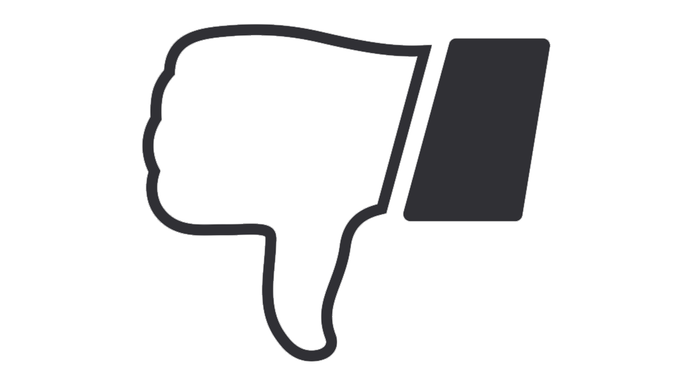 Thumbs down image