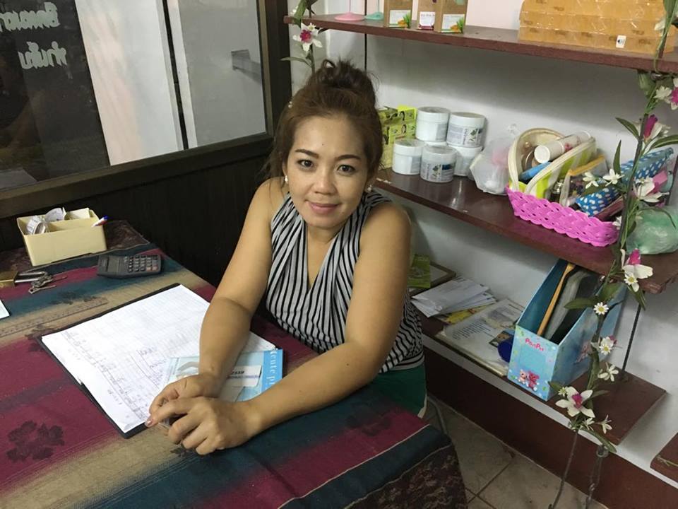 Massage lady in Nong Khai